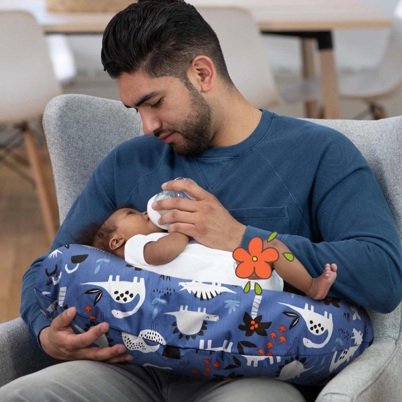 Nursing Pillow Breastfeeding - Stillkissenhülle, atmungsaktiver Stillkissenbezug, Kissenbezug